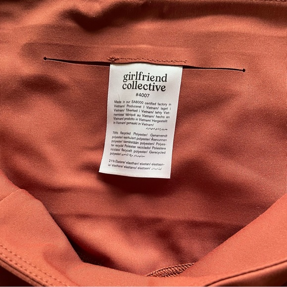 NWOT Sedona Girlfriend Collective High Rise Compressive Leggings, Size M - Picture 3 of 3